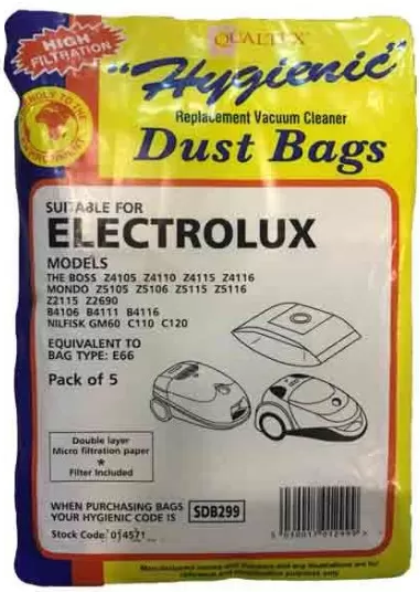 Qualtex Electrolux Boss Vacuum Cleaner Bags