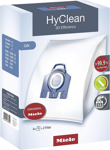 Miele Genuine GN 3D HyClean Vacuum Cleaner Bags