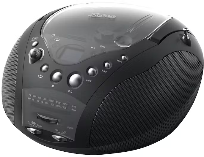 Roberts Portable CD / Radio Boombox | Black