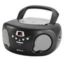 Groov-e Portable CD Radio Boombox | Black