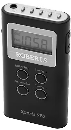 Roberts Pocket Sports Radio - 15 Presets