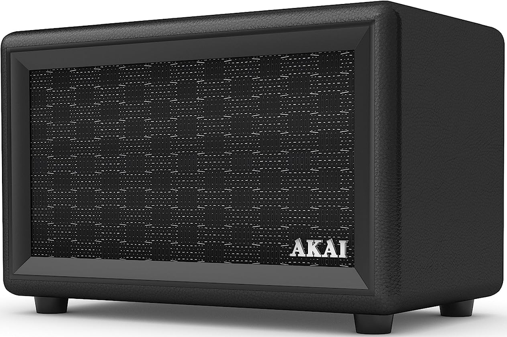 Akai Retro Rechargeable Bluetooth Speaker | Cream