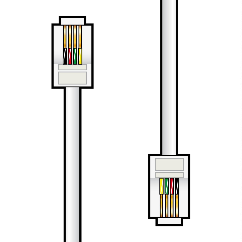 AV:Link 3 Metre RJ11 Modular Telephone Lead