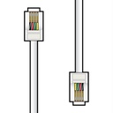 AV:Link 10 Metre RJ11 Modular Telephone Lead