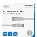 DeltaCo 10 Metre Cat6 Network Patch Cable | White