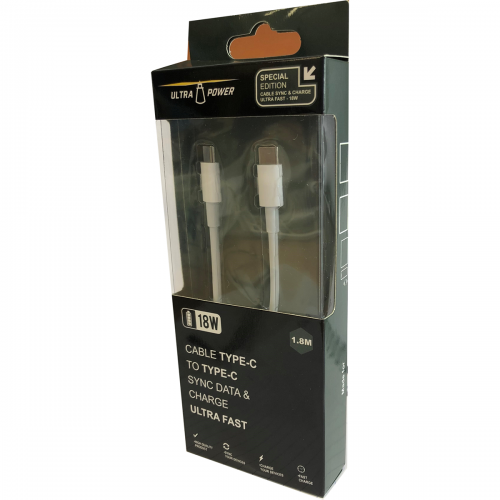 UltraPower Type-C to Type-C USB Sync & Charging Lead