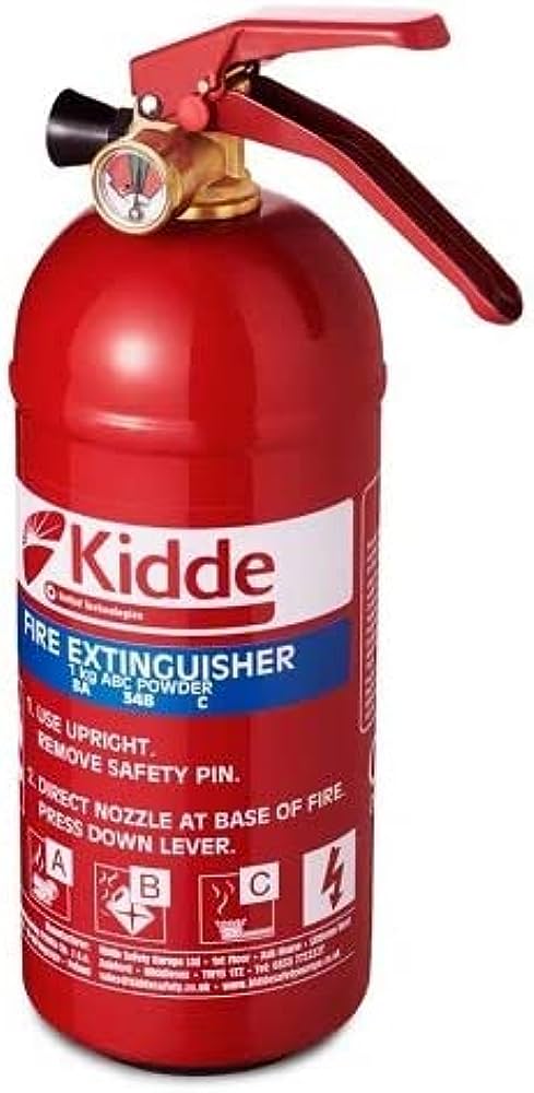 Kidde 1Kg Powder Home Fire Extinguisher