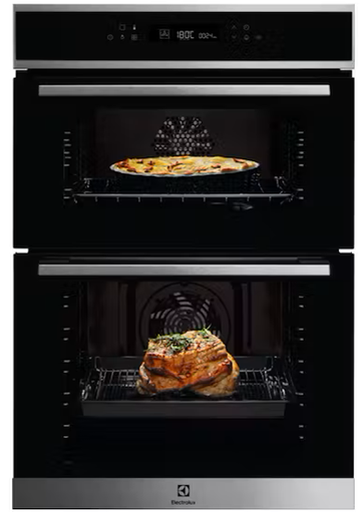 Electrolux S/Steel Built In Double Oven