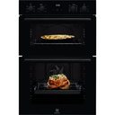 Electrolux Black Built In Double Oven