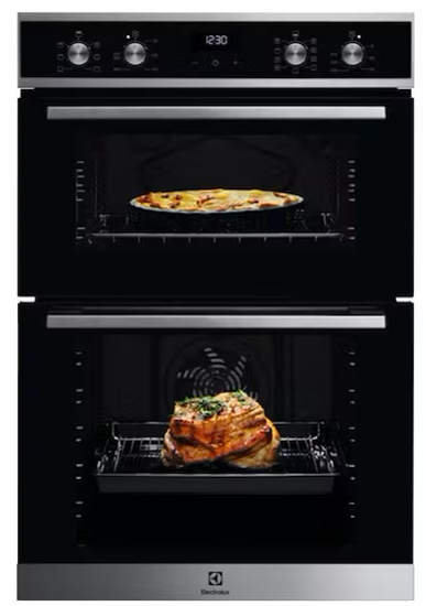 Electrolux S/Steel Built In Double Oven