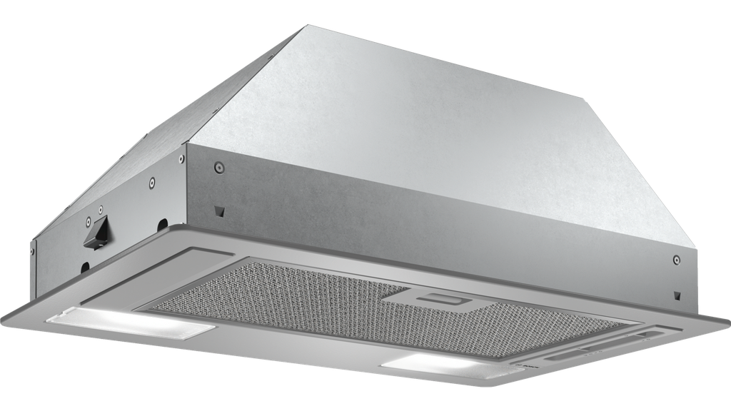 Bosch Silver Canopy Cooker Extractor Hood