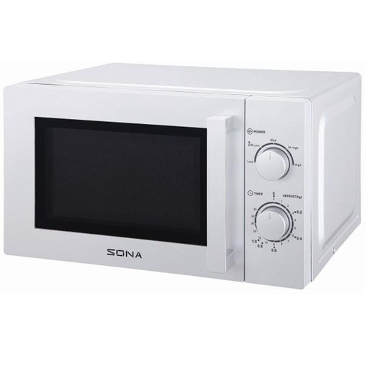 Sona 20 Litre 700w White Microwave Oven