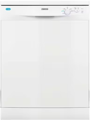 Zanussi White Free Standing Dishwasher