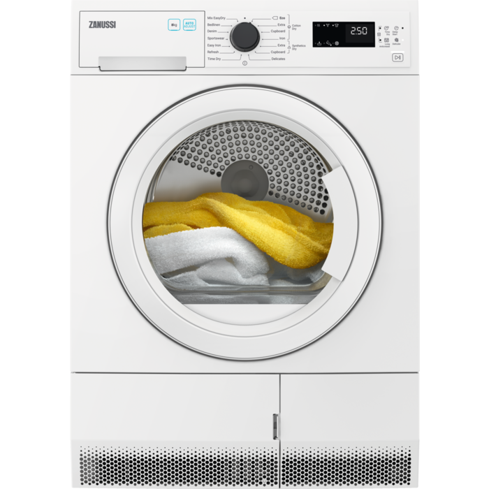 Zanussi 8kg B Rated Condenser Tumble Dryer