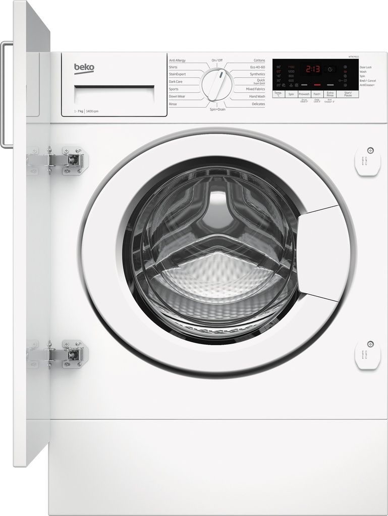 Beko Integrated 7kg 1400 Spin Washing Machine