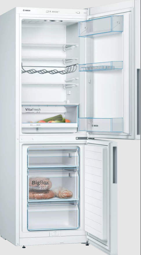 Bosch White Low Frost Fridge Freezer