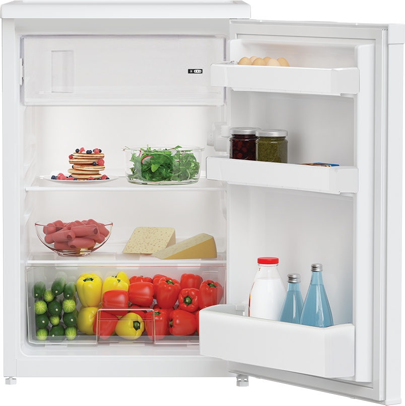 Beko White 55cm Under Counter Fridge + Ice Box