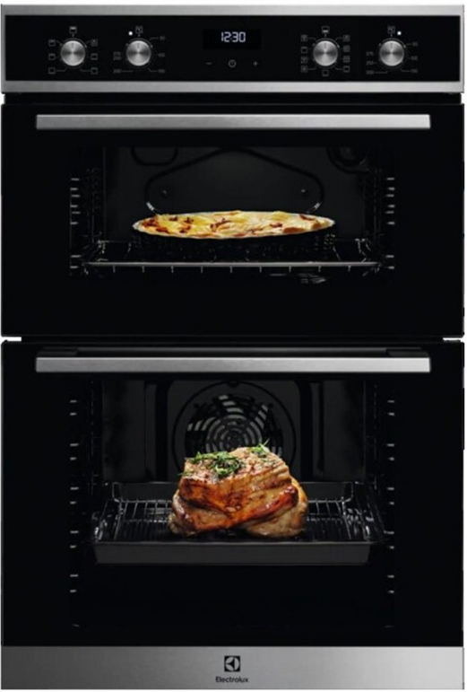 Electrolux S/Steel Built In Double Oven