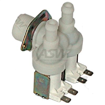 Dual Water Solenoid Valve (90 degree)