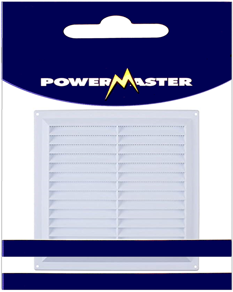 Powermaster External 4" Fixed Grill Vent