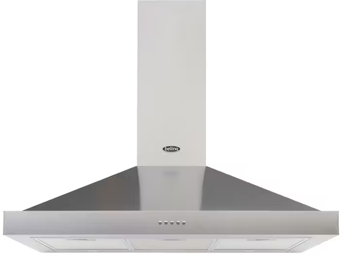 Belling S/Steel 90cm Chimney Extractor Hood