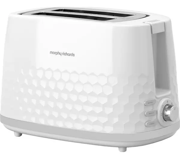 Morphy Richards White Hive 2 Slice Toaster