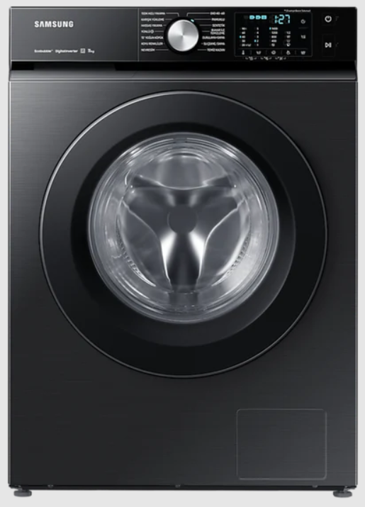 Samsung Bespoke AI™ 11kg Washing Machine Series 5+ with Ecobubble™ and SpaceMax™ | Black Stainless