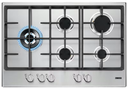 Zanussi S/Steel 5 Ring 75cm Gas Hob