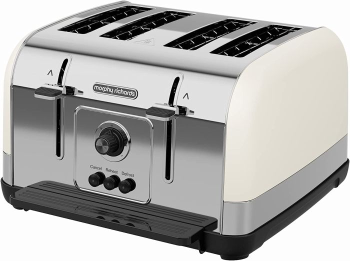 Morphy Richards Venture Cream 4 Slice Toaster