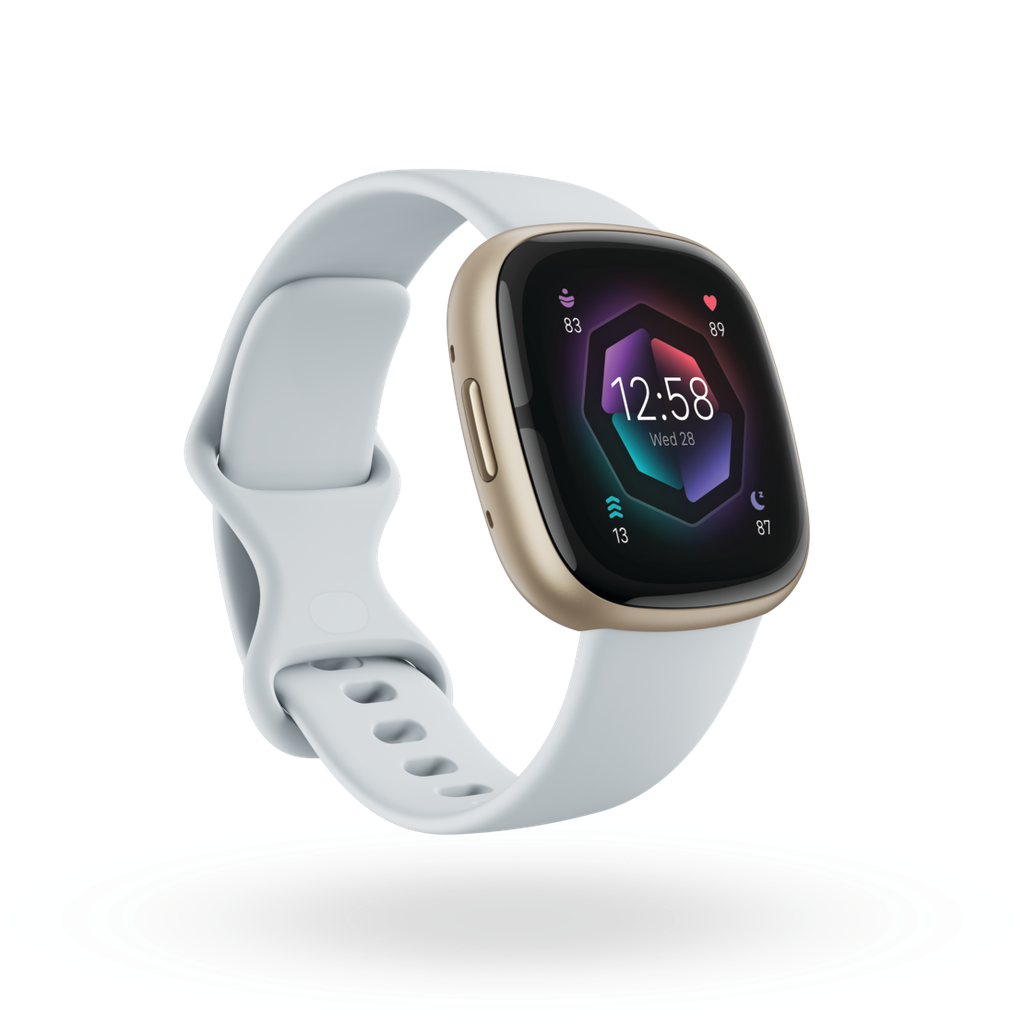 FitBit Sense2 Smartwatch | Blue Mist/Soft Gold