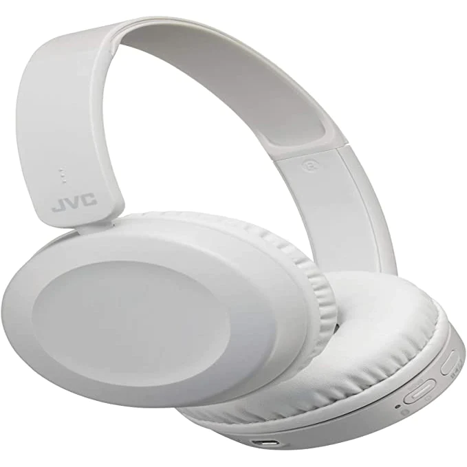 JVC Bluetooth Over Ear Foldable Headphones | White