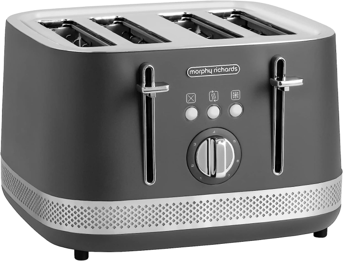 Morphy Richards Illumination 4 Slice Toaster | Titanium