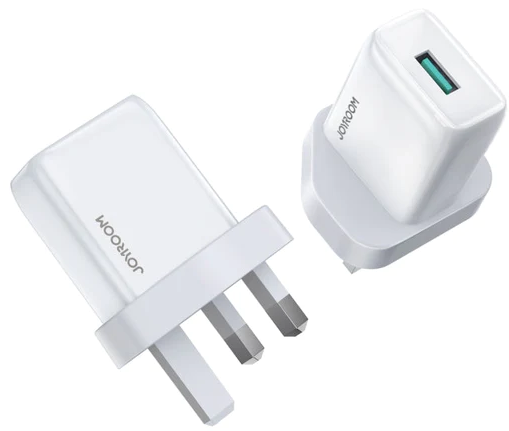 JoyRoom USB 2.1A Fast Charger | White