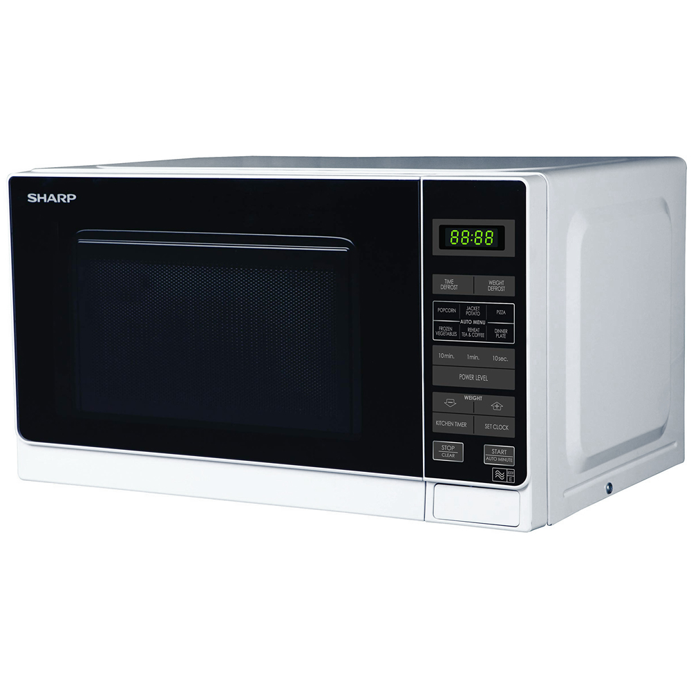 Sharp 20 Litre White Microwave Oven