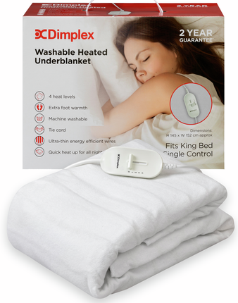 Dimplex King Size Electric Heated Under Blanket