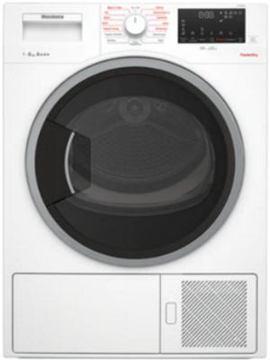 Blomberg White 8kg Heat Pump Hybrid A+++ Tumble Dryer