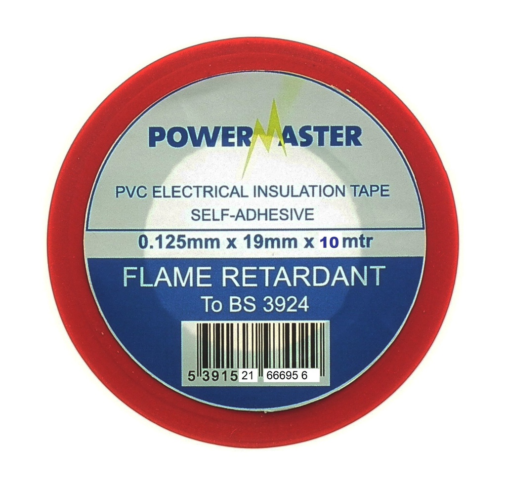 Powermaster 10mt Insulating Tape | Red