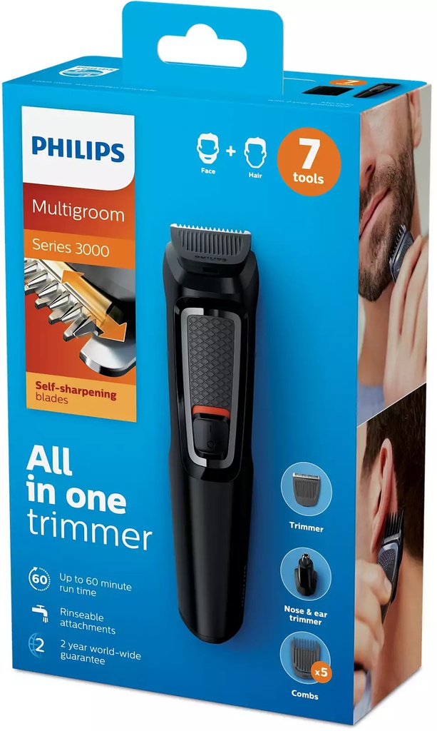 Philips Multi Purpose 3000 Series Grooming Set (7 Piece)