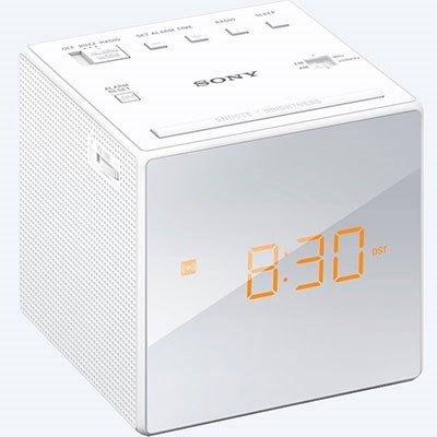 Sony Digital Clock Radio | White