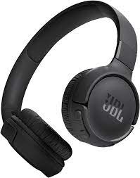 JBL Tune520BT - Wireless On ear headphones - Pure bass Sound / 57hours battery / Comfort Fit /App Supported- Black