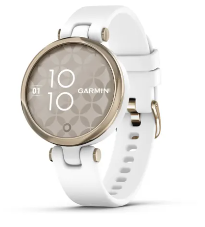 Garmin Lily® - Sport Edition Fitness Smart Watch  | Cream Gold & White