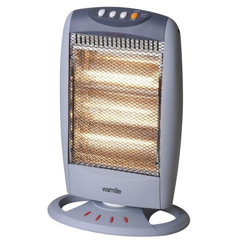 Warmlite Quartz 1200w 3-Bar Halogen Heater