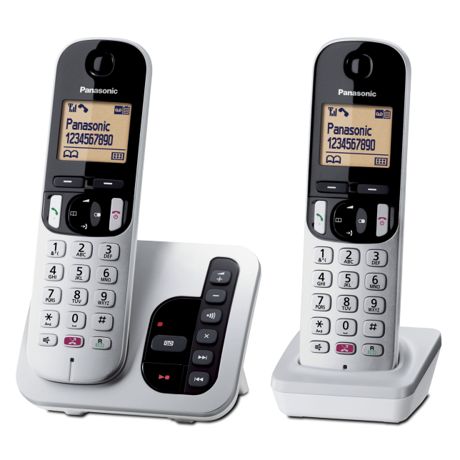 Panasonic Digital High Quality Portable Phone c/w Answering Machine | Twin Set