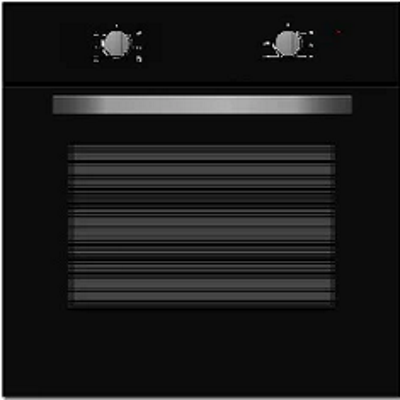 Powerpoint Black Built In Single Fan Oven