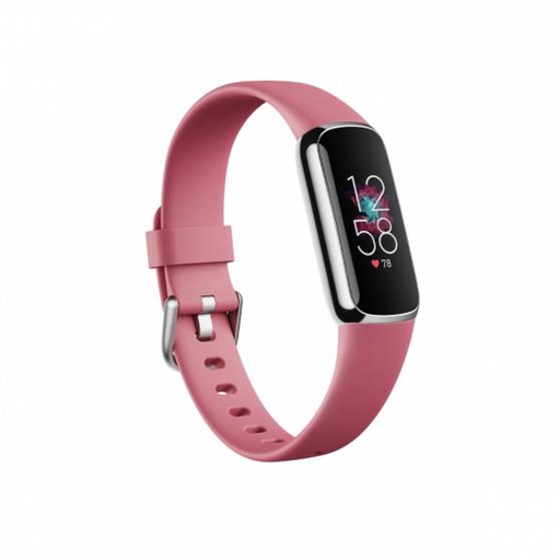 [79-FB422SRMG] FitBit Luxe Activity Tracker |Platinum/Orchid