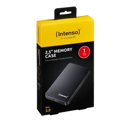 [6021560] Intenso 1TB USB3.2 Portable PowerBank Hard Drive | Black