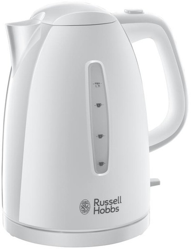 [21270] Russell Hobbs Textures White Jug Kettle