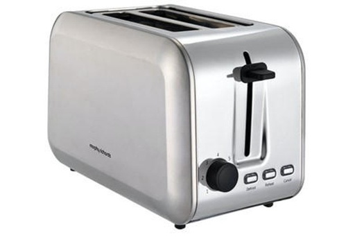 [980552] Morphy Richards S/Steel 2 Slice Toaster