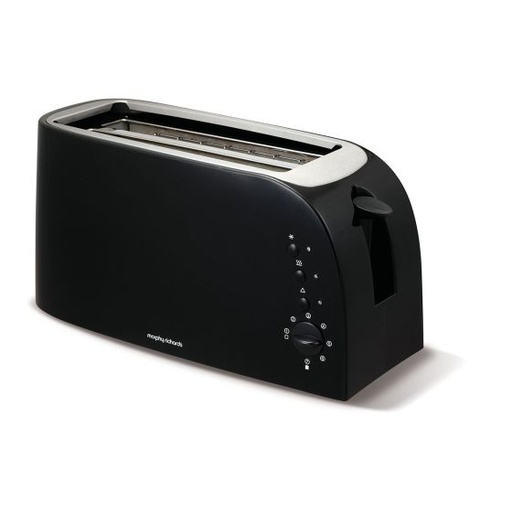 [980508] Morphy Richards Essentials 4 Slice Toaster | Black