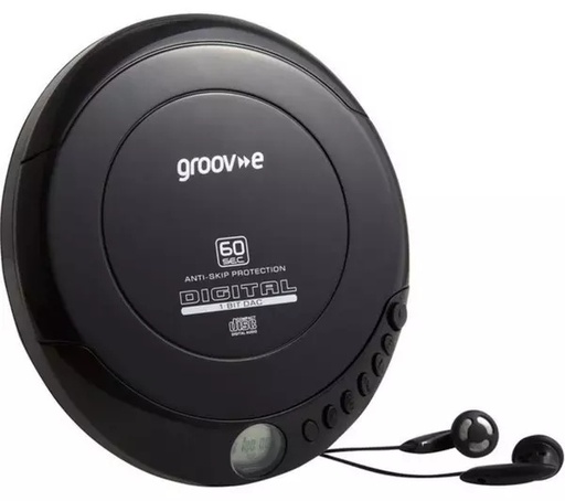 [GV-PS110-BK] Groov-e Personal Portable CD Player